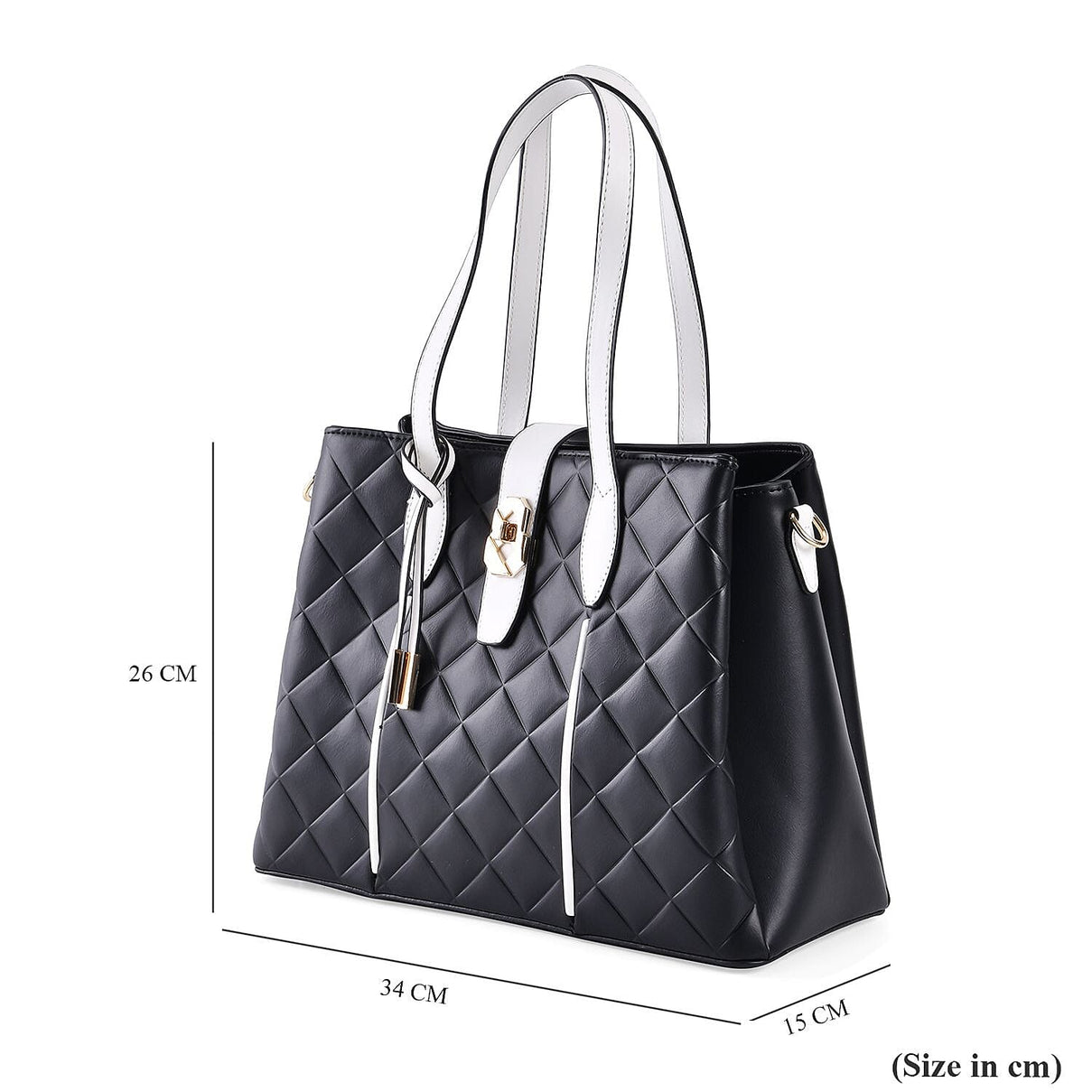 PU Emobossed Crossbody Bag (Size 34x15x26 cm) 7639983 7