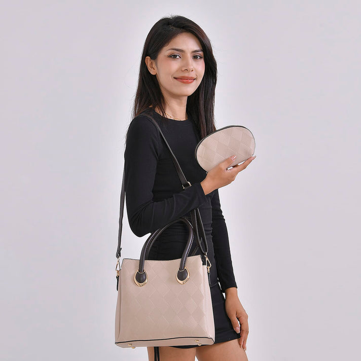 PU Embossed Crossbody Bag with Coin Bag 7767436 2