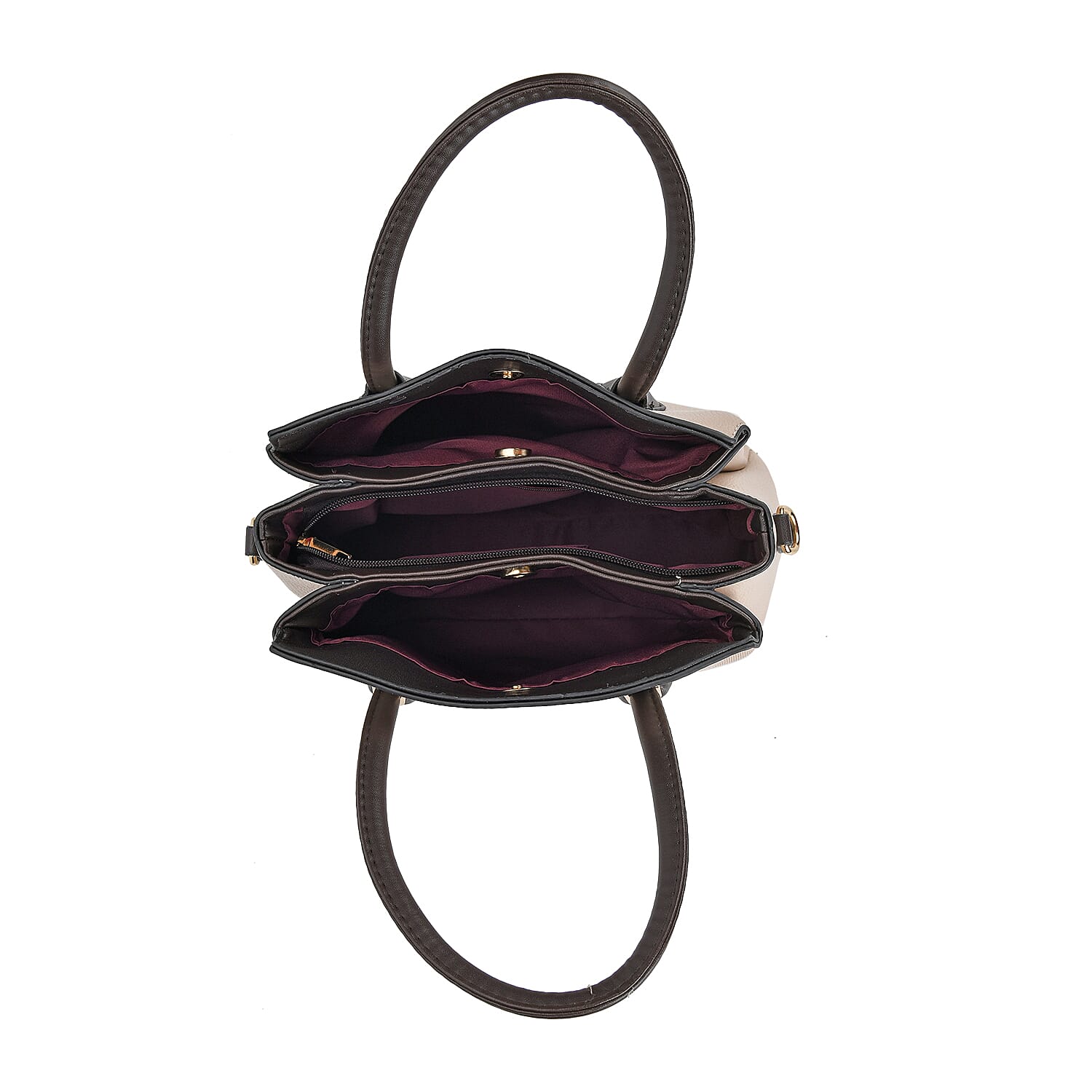 PU Embossed Crossbody Bag with Coin Bag 7767436 5