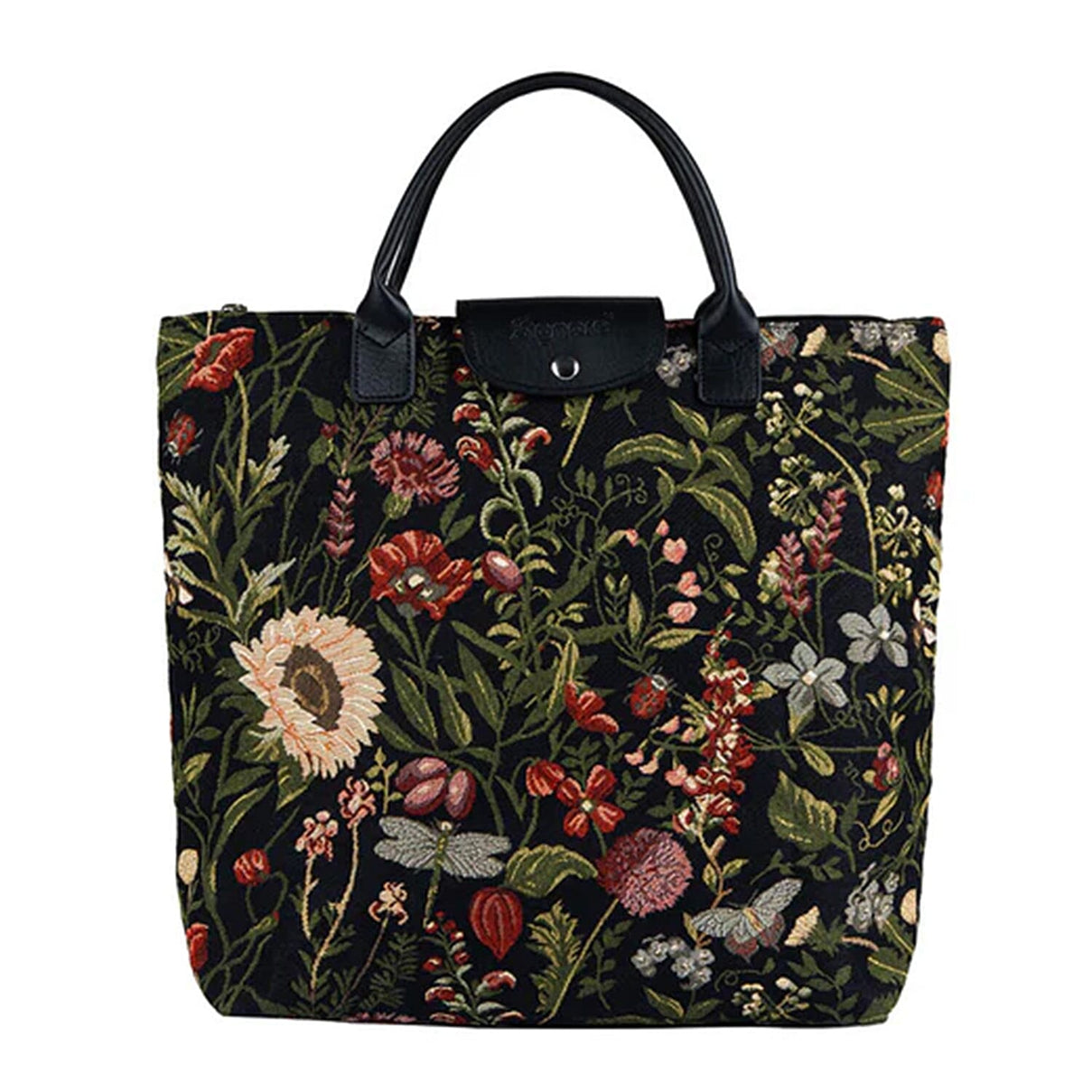 PU Leather Luggage and Handbag Set (Size 1x1x1 ) - Black 7792697 0