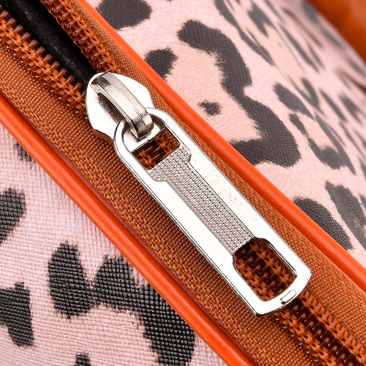 Snake Pattern Tote Bag with Handle Drop &amp; Detachable Shoulder Strap - Peach 8205026 6