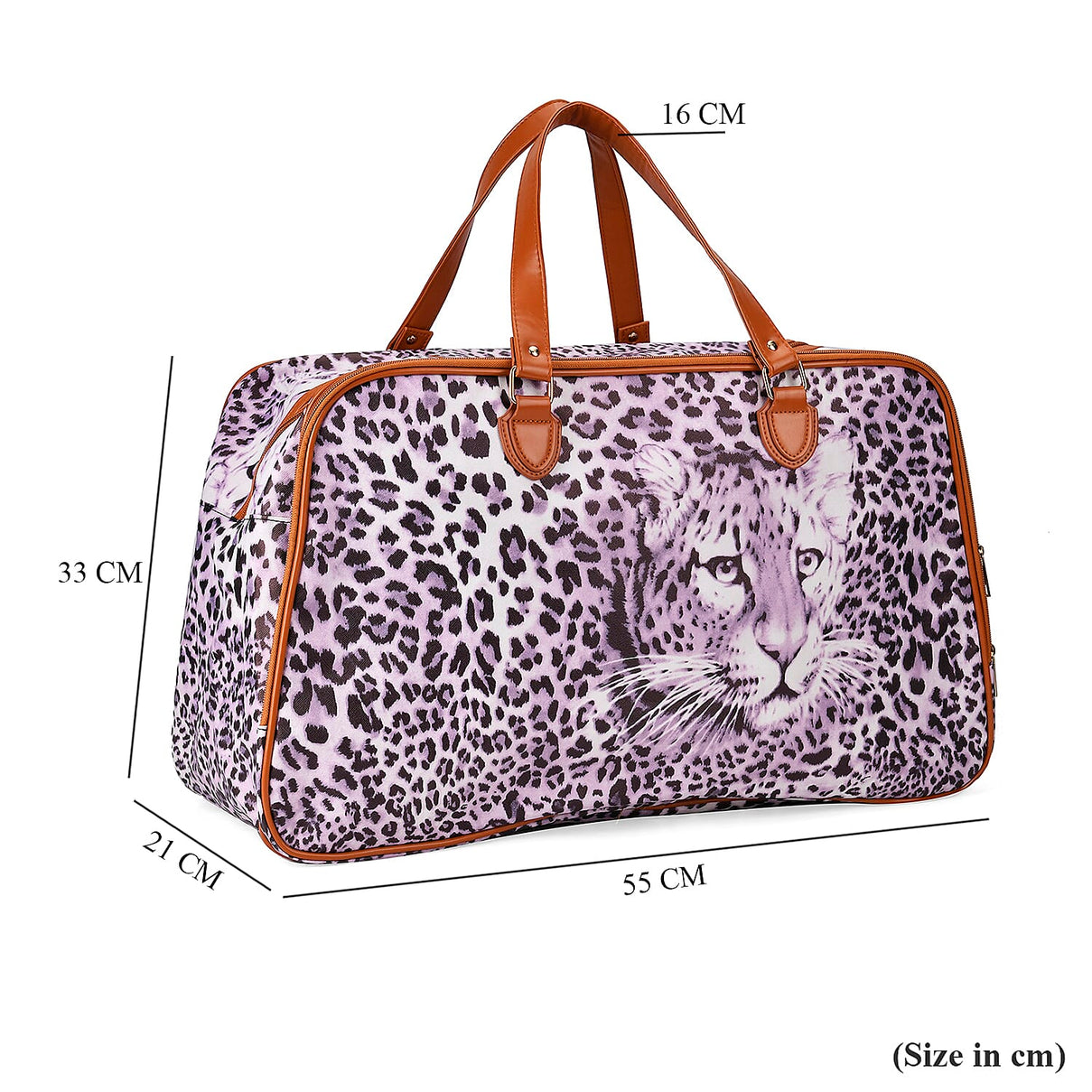 Leatherette Travel Duffle Bag 7713305 6