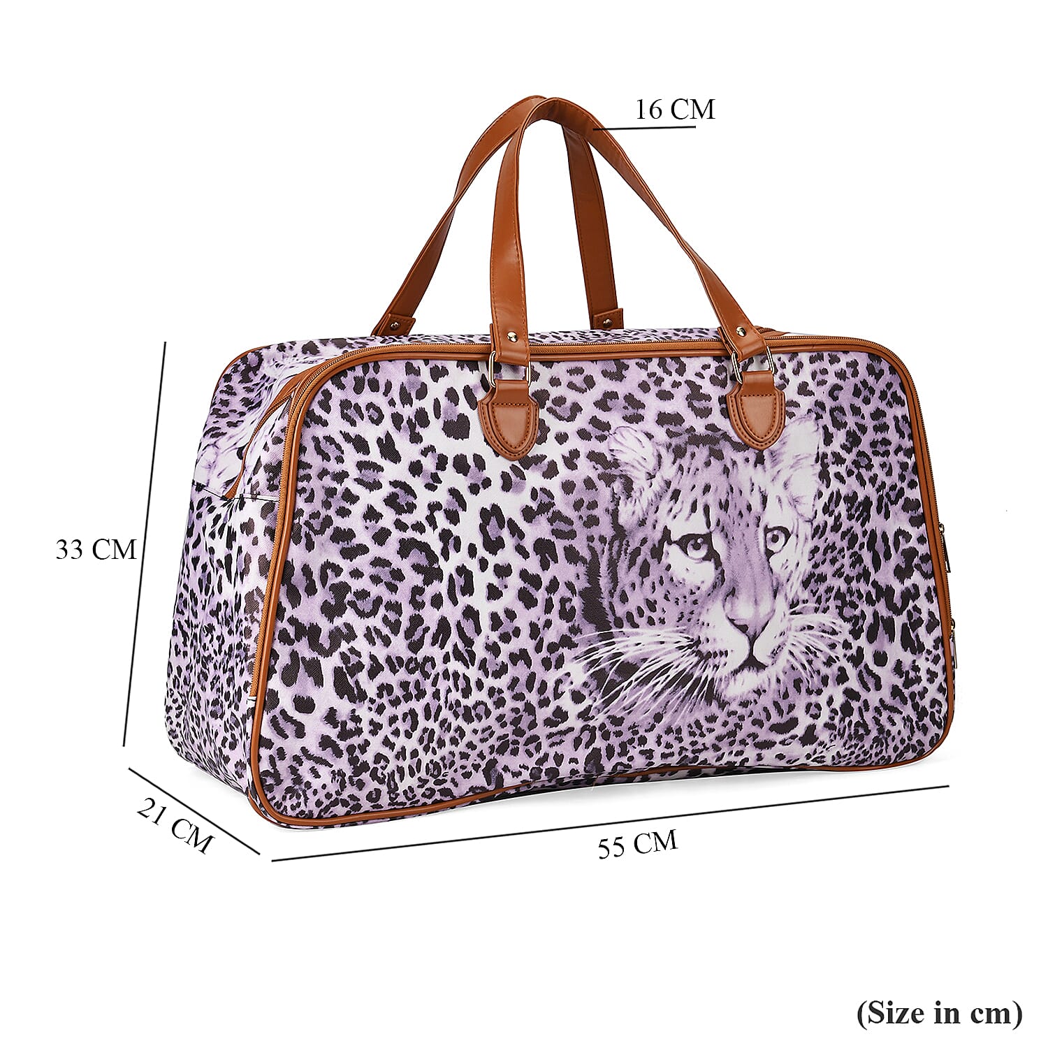 Leatherette Travel Duffle Bag 7713305 6