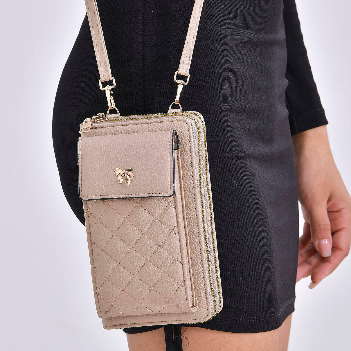 Leatherette Crossbody Cellphone Bag (Size 11x4x19 cm) 7774942 3