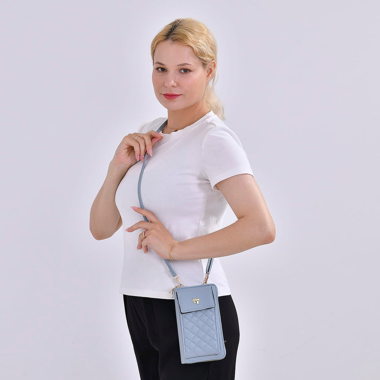 Leatherette Crossbody Cellphone Bag 7774941 2