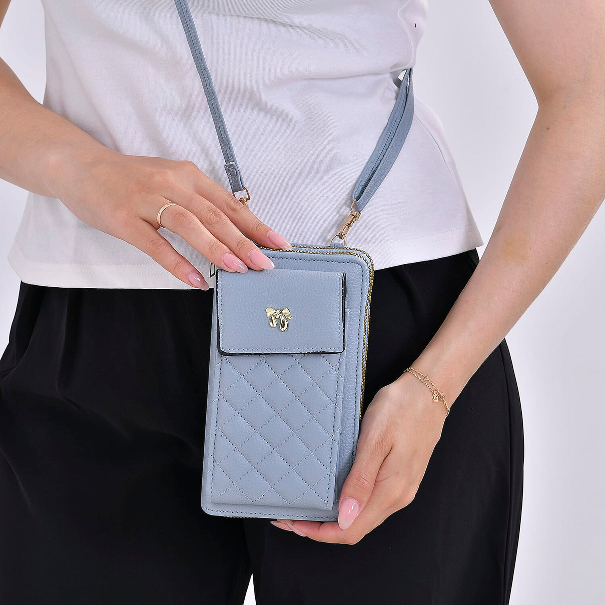 Leatherette Crossbody Cellphone Bag 7774941 3