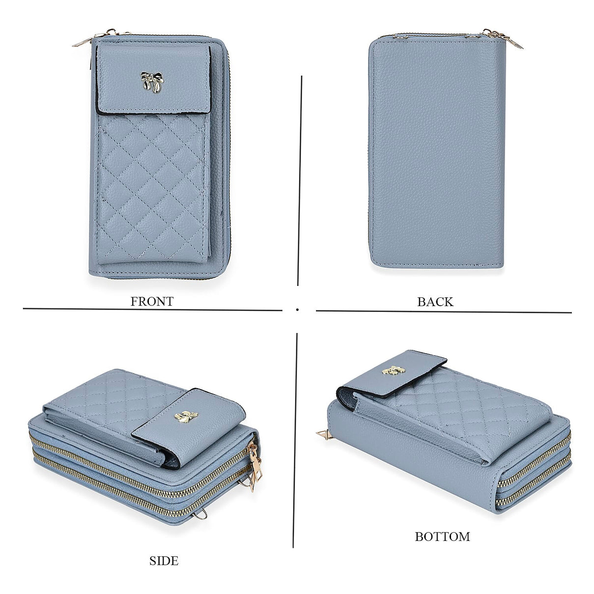 Leatherette Crossbody Cellphone Bag 7774941 4
