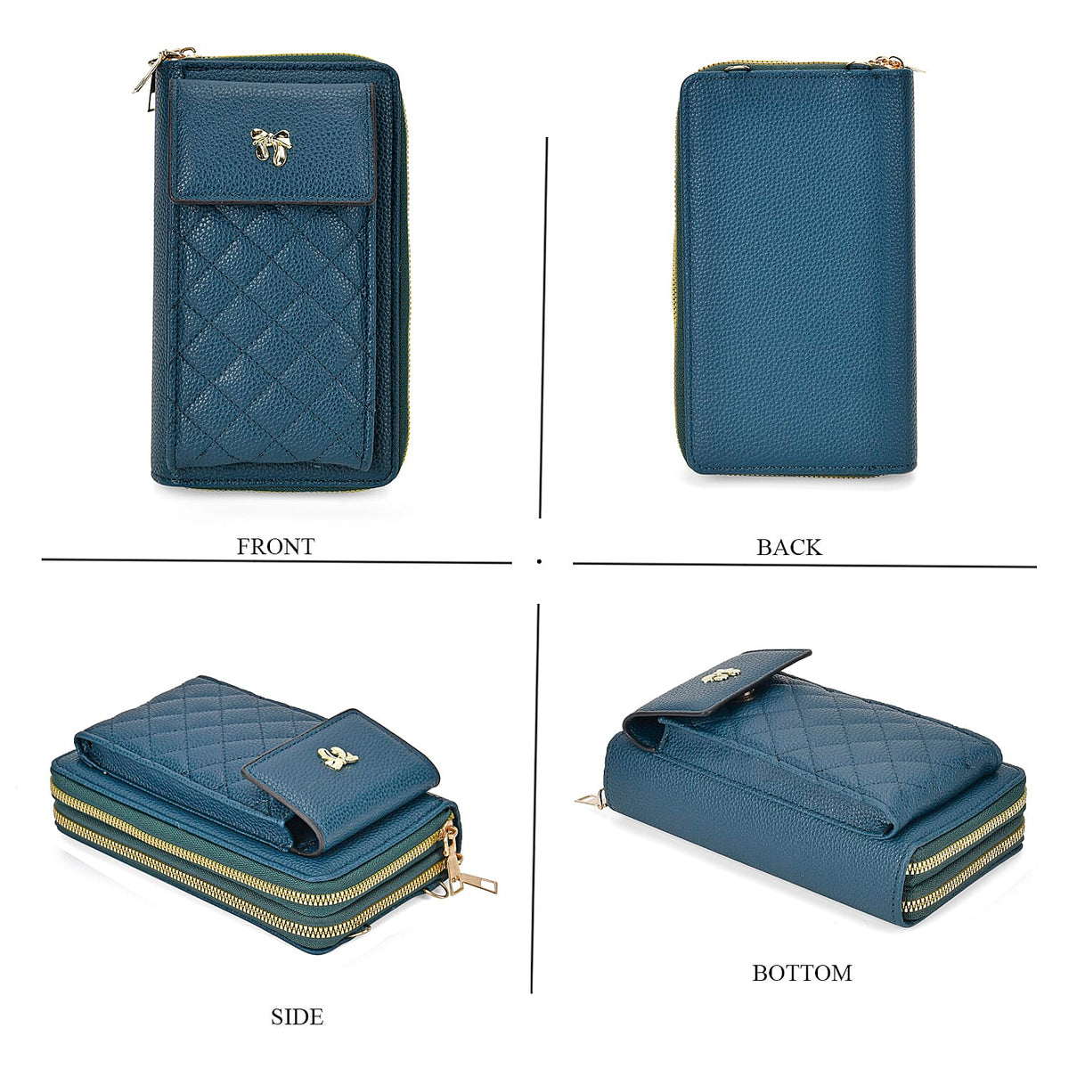 Leatherette Crossbody Cellphone Bag 7774937 4