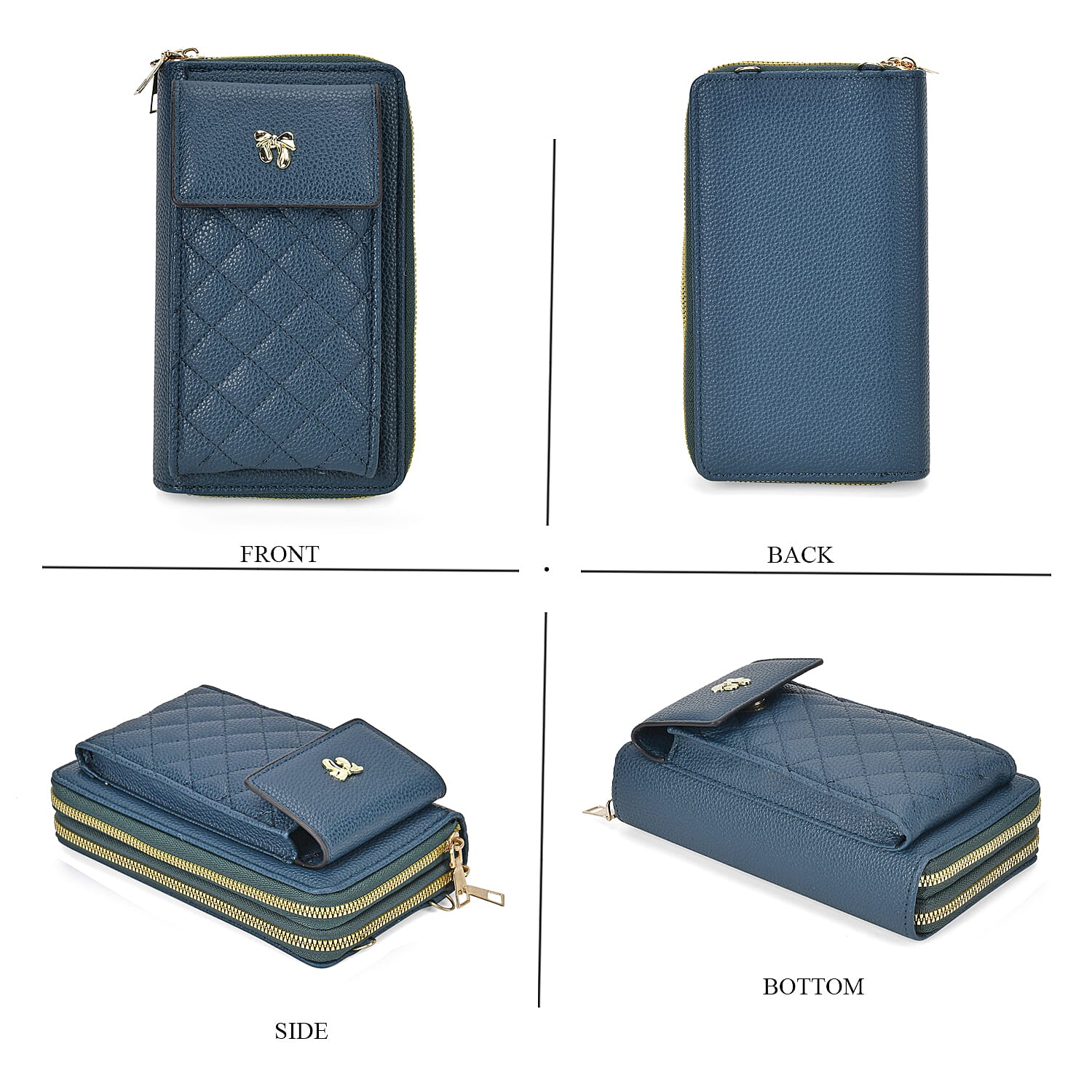 Leatherette Crossbody Cellphone Bag 7774937 4