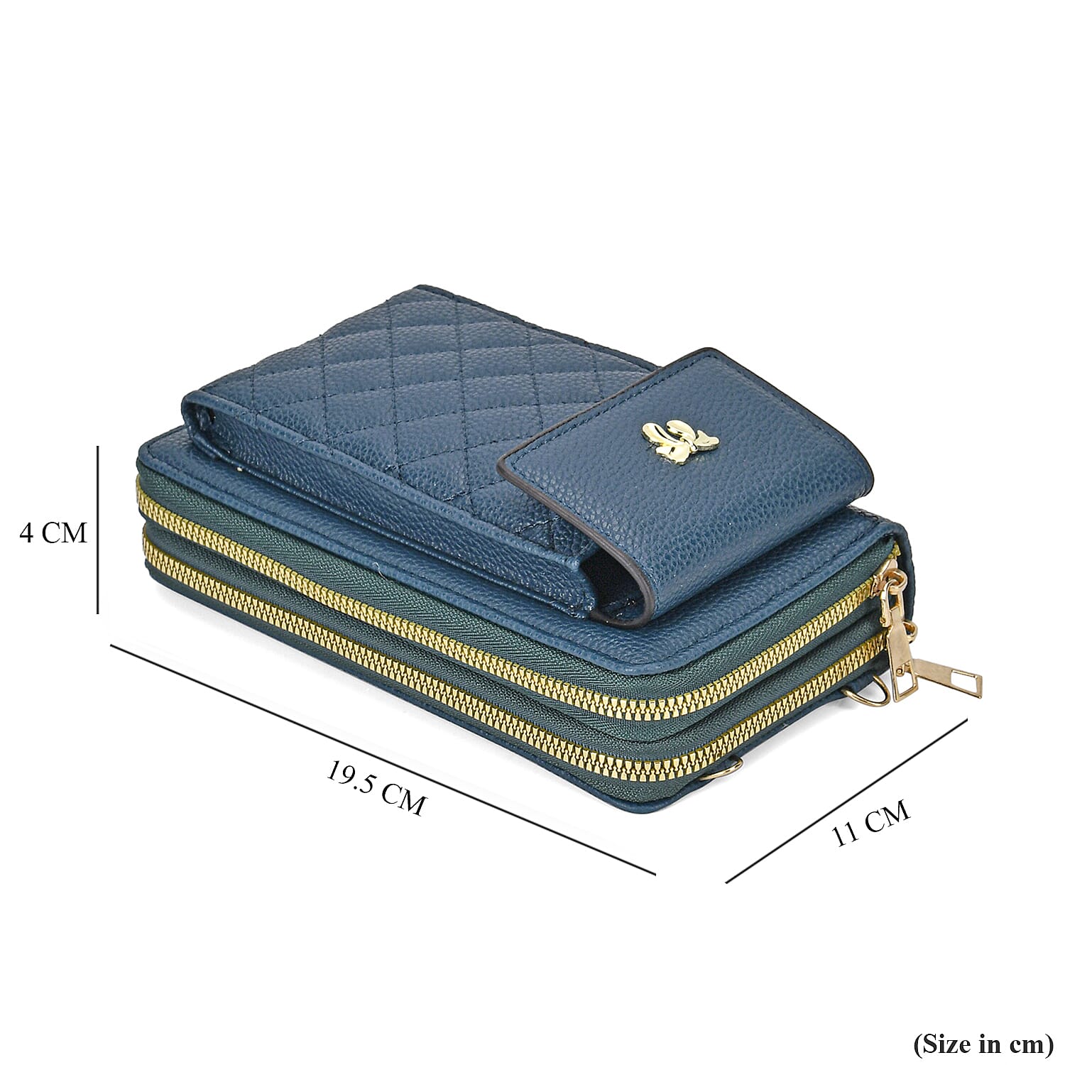 Leatherette Crossbody Cellphone Bag 7774937 7