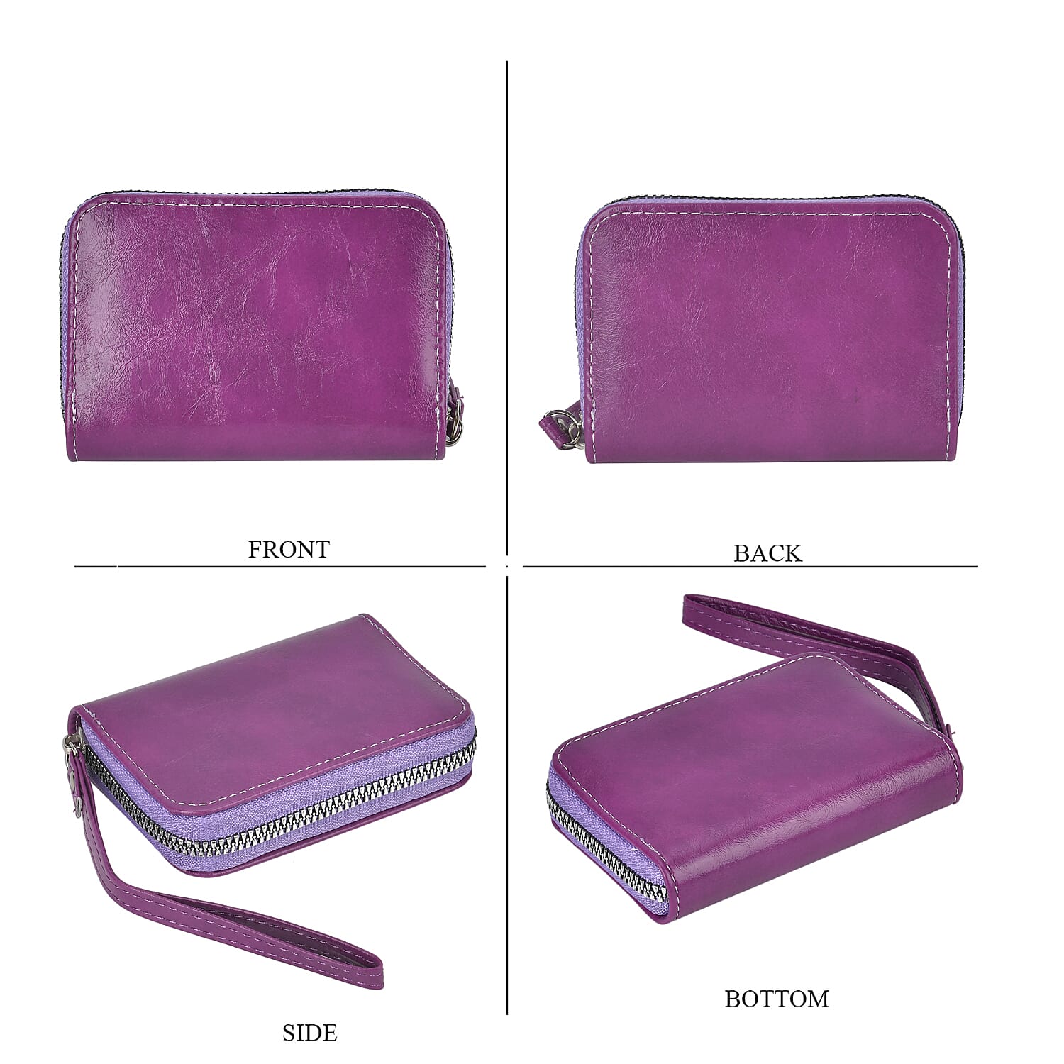 Leatherette Crossbody Bag with Card Holder - Set of 2 7775205 7