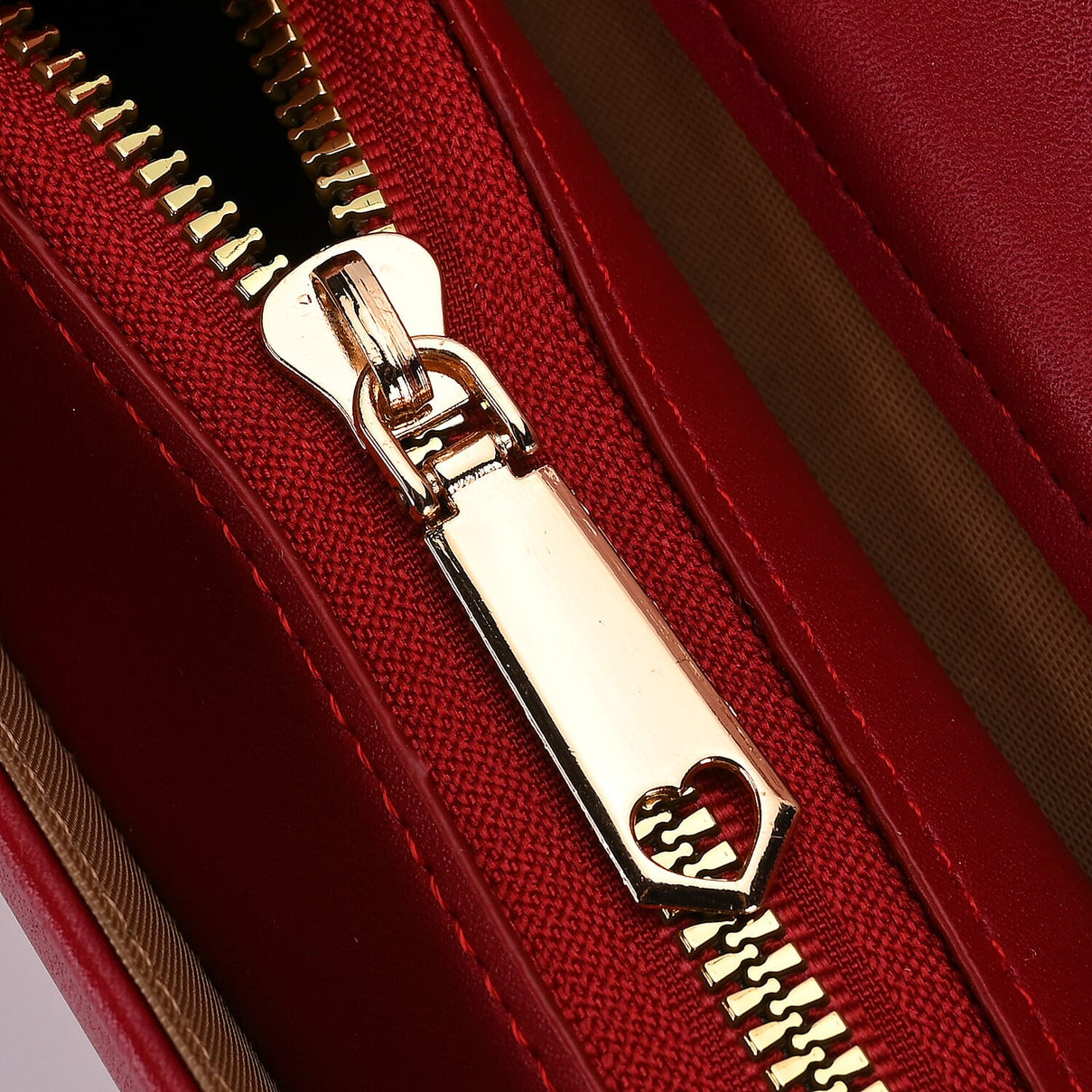 Designer Inspired 2-in-1 PU Crossbody Bag (Size 21x8x14 cm) - Burgundy 7851355 13