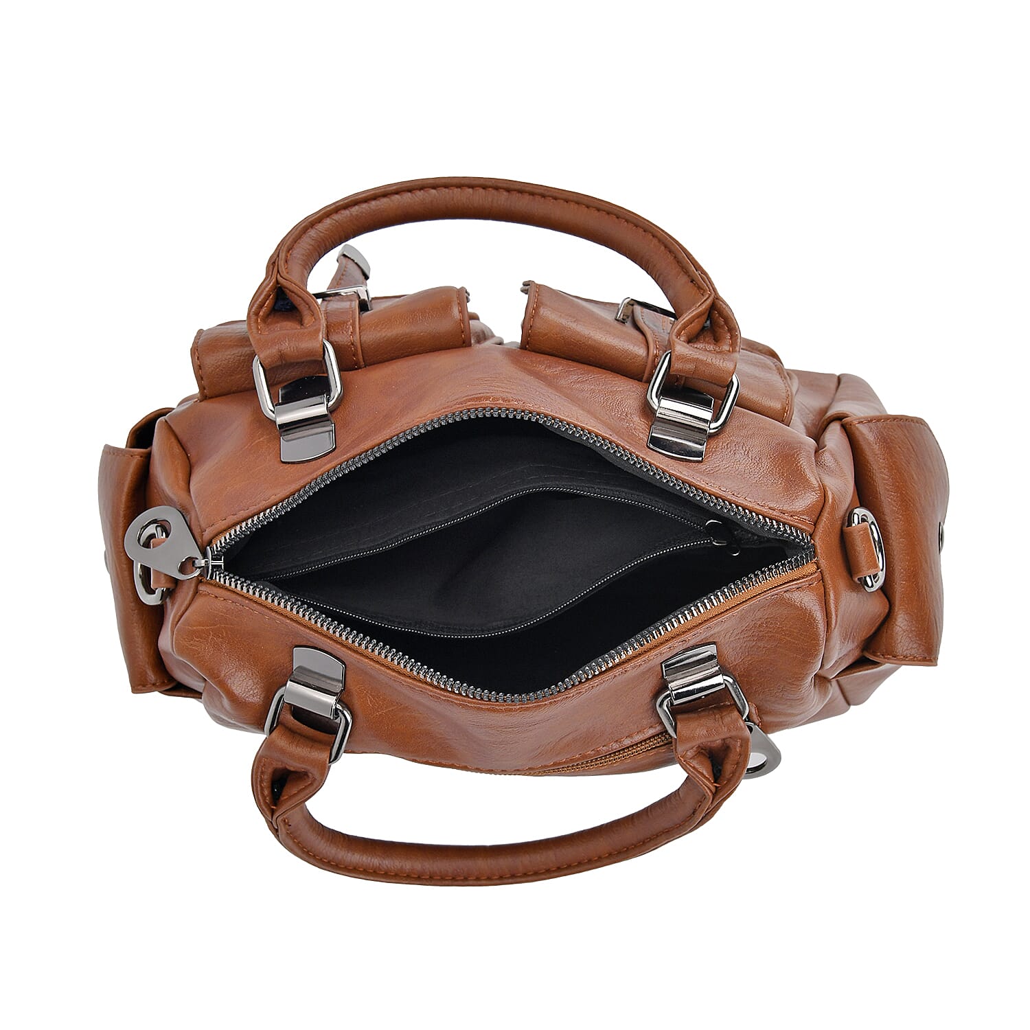 Womens Multi-Pocket Crossbody Bag 7767451 5
