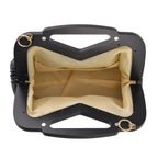 Chic Silhouette Shoulder Bag - Black