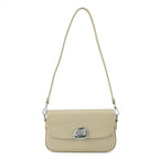 Sling Shoulder Bag with Adjustable Strap - Light Green