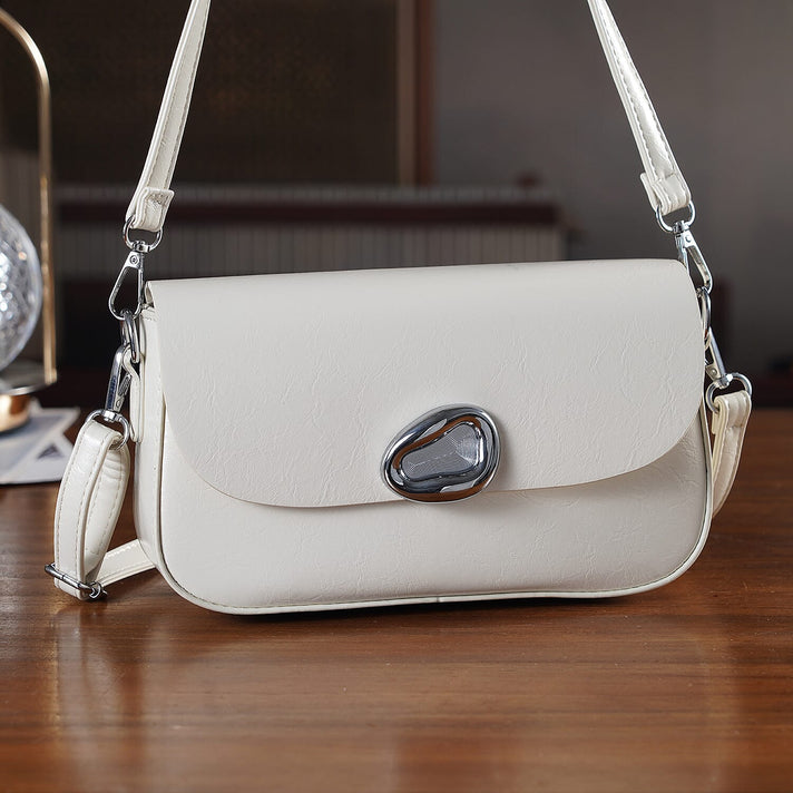 Sling Shoulder Bag with Adjustable Strap - Cream 8445301 2
