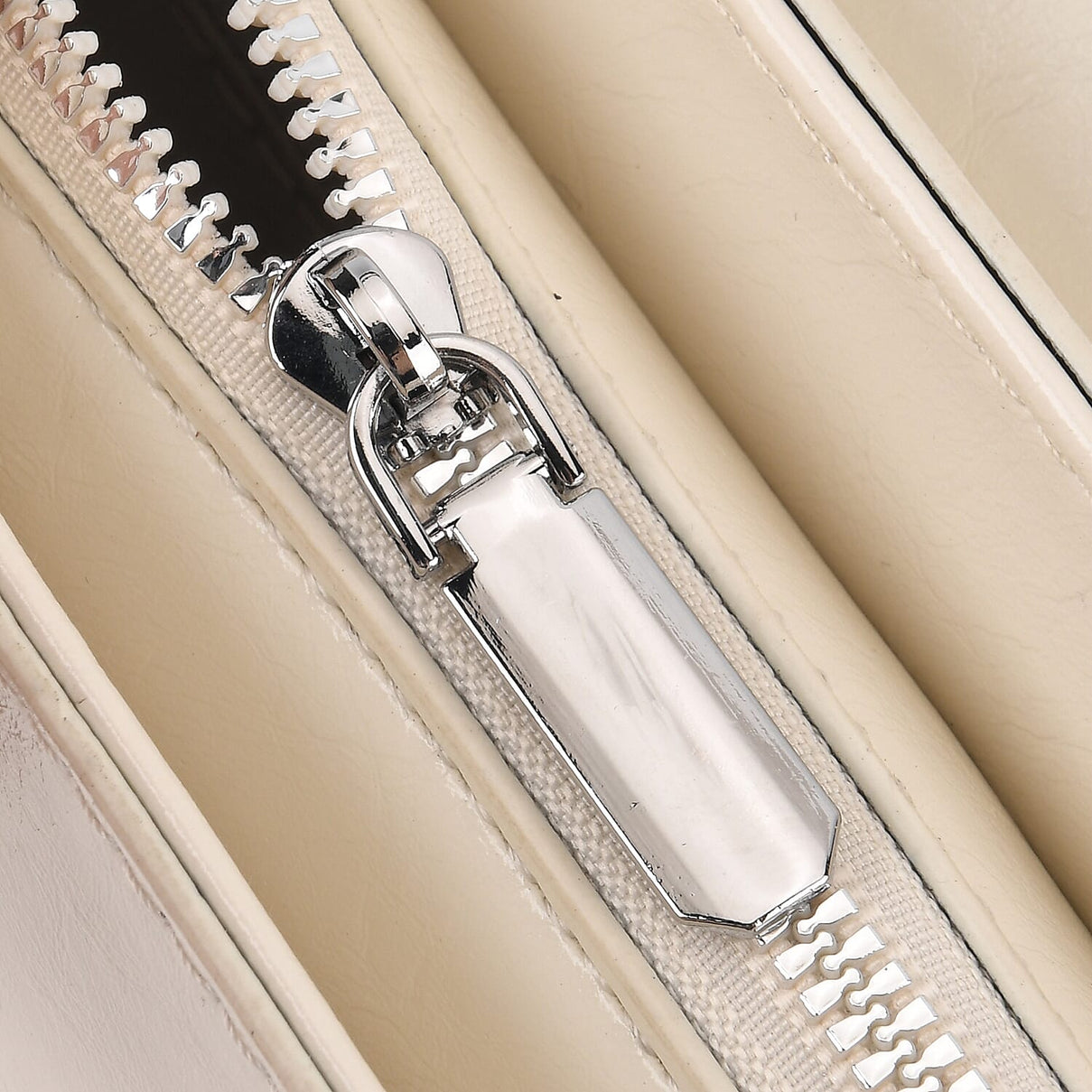 Sling Shoulder Bag with Adjustable Strap - Cream 8445301 8