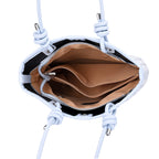 DESIGNER INSPIRED - - Classic Structured Tote Bag - Blue