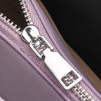 DESIGNER INSPIRED - - Classic Structured Tote Bag - Purple