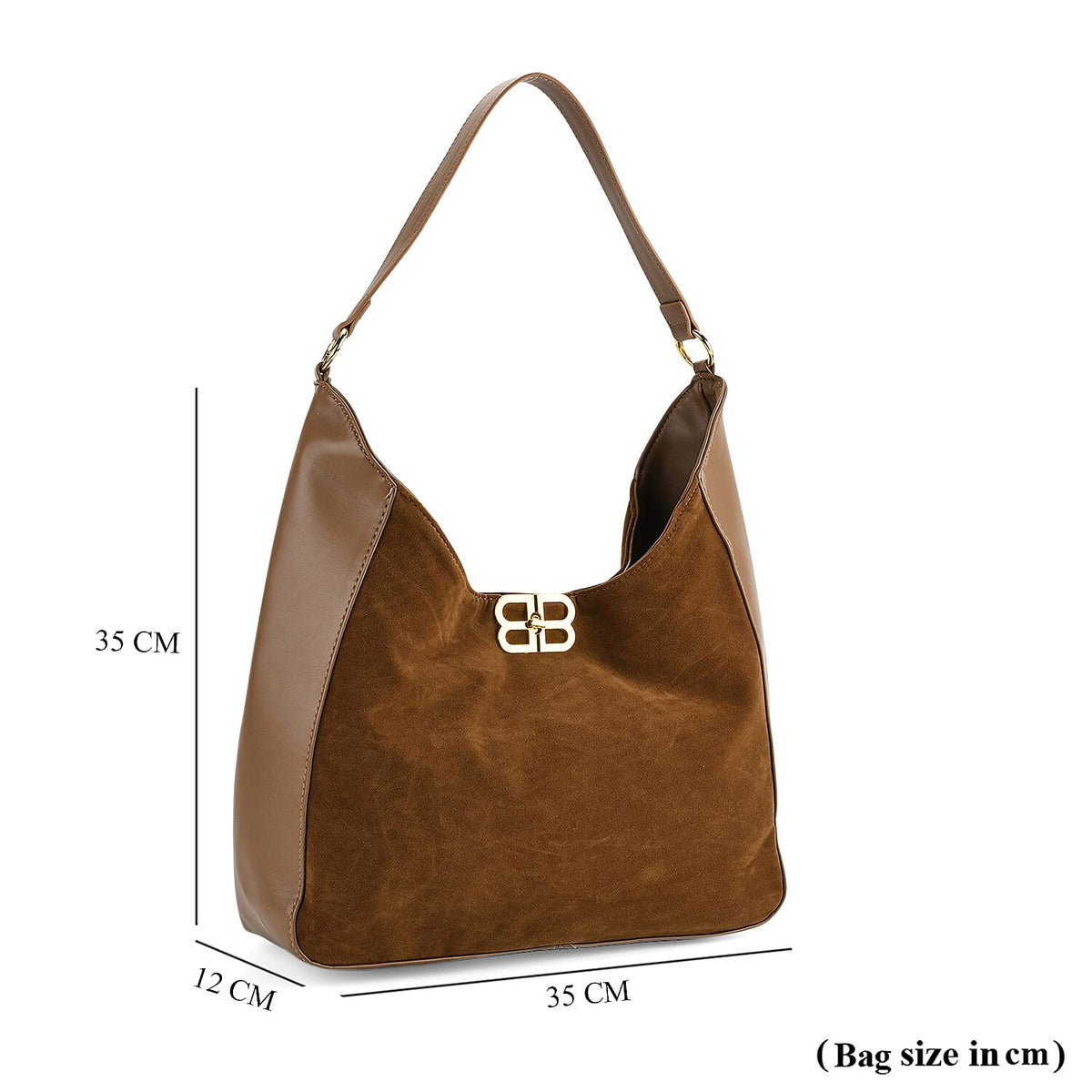 Women's Solid Tote Bag with Adjustable Strap 8253657 7