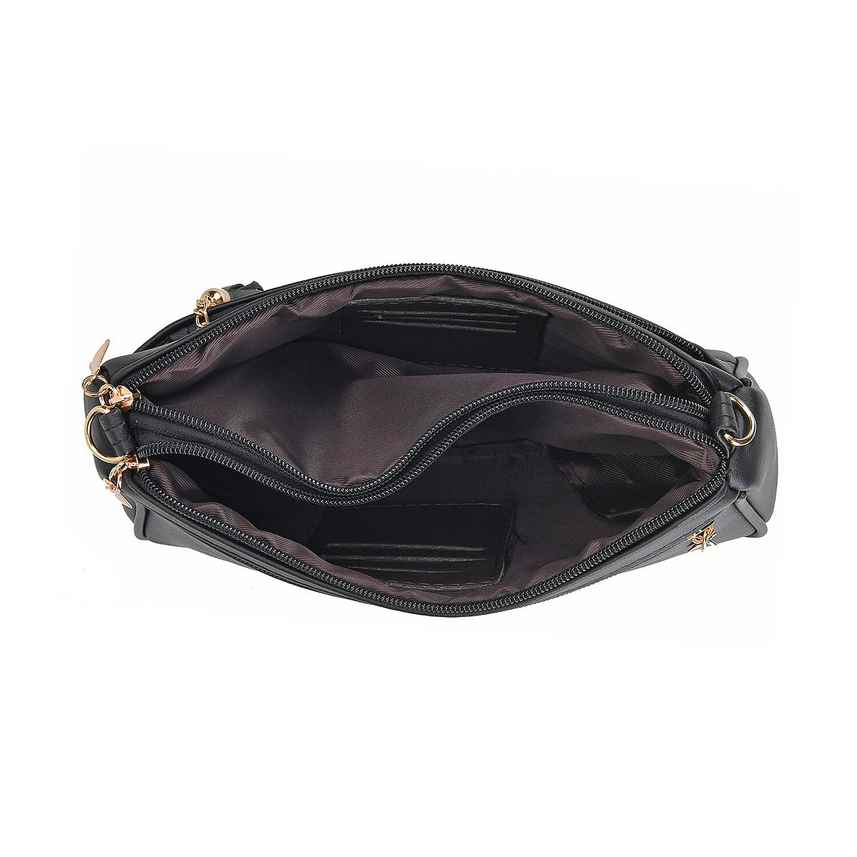 Leatherette Quilted Pattern Crossbody Bag with Adjustable Long Strap 7774988 5