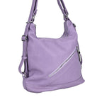 3 in 1 Solid Versatile Styling Crossbody, Shoulder, and Tote Bag (Size 33x13x36 cm) - Lavendar