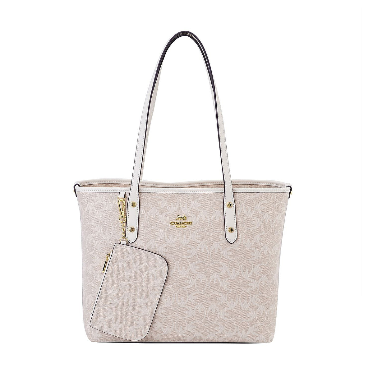 GUANCHI PU Tote Bag with Pouch 7567578 0
