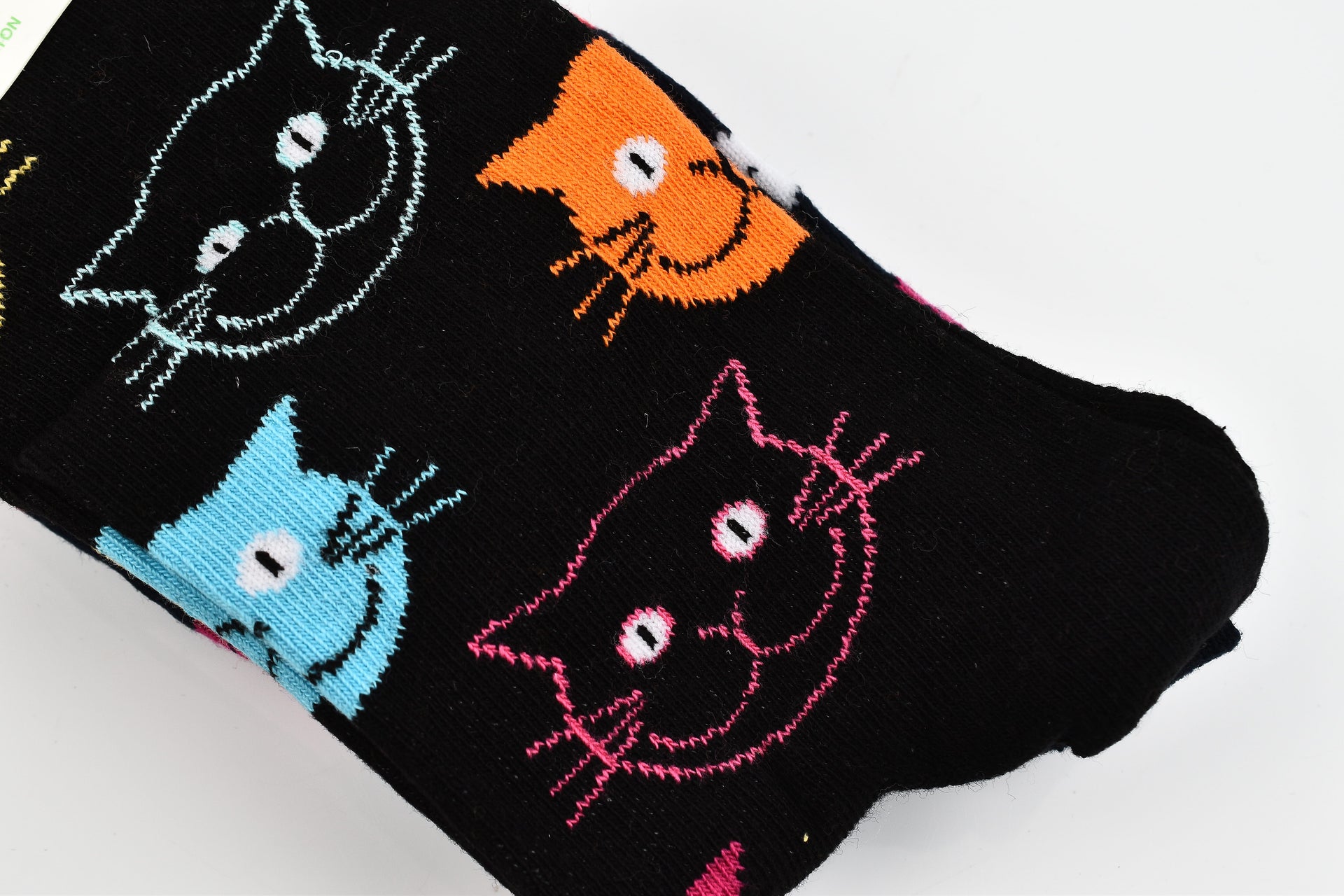 Branded Close Out - 4 Pairs - Organic Combed Cotton - Animal  and Dots Pattern Socks 7617156 4
