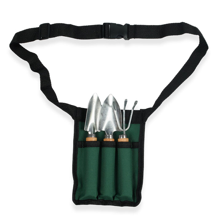 2 Sets Metal Gardening Tool Kit - Rake, Trowel, Transplanter 8064111 1
