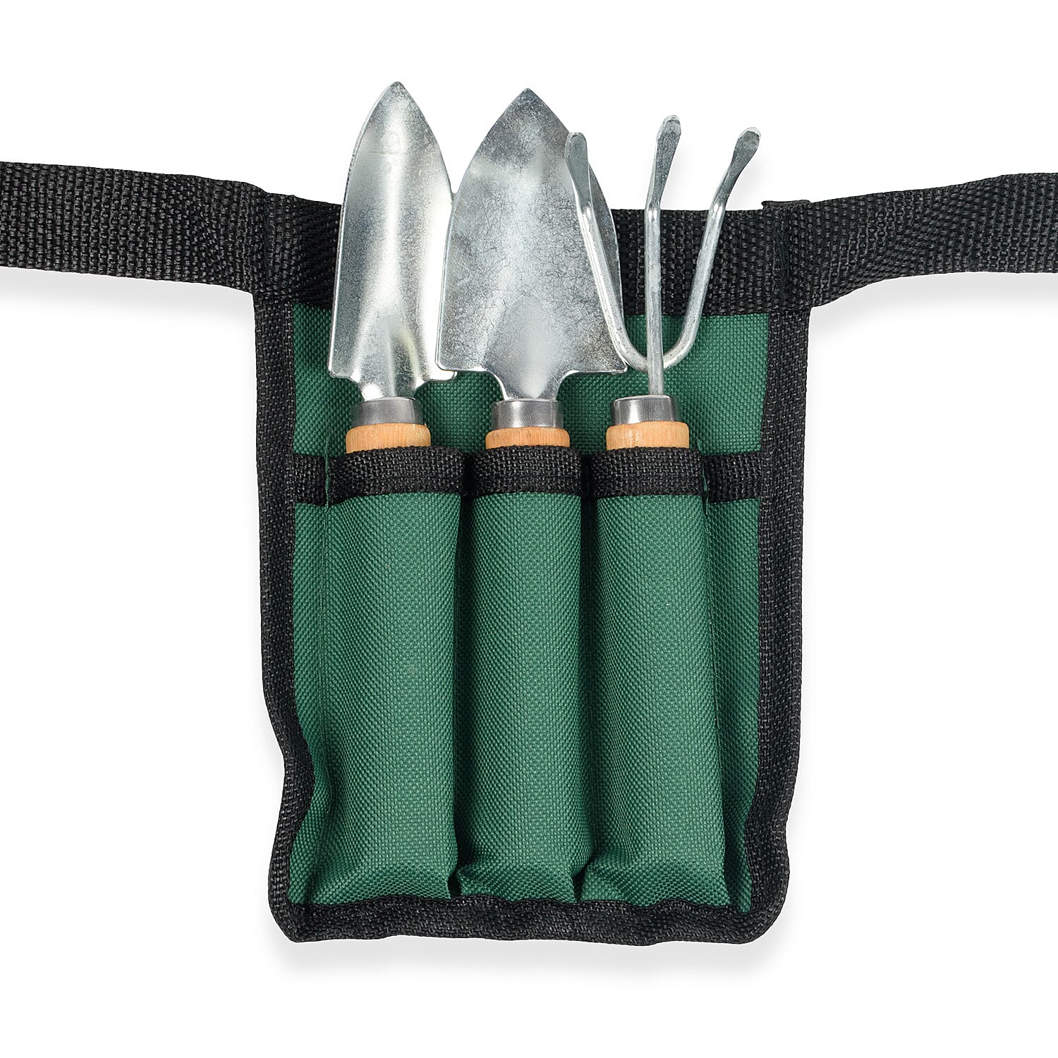 2 Sets Metal Gardening Tool Kit - Rake, Trowel, Transplanter 8064111 2