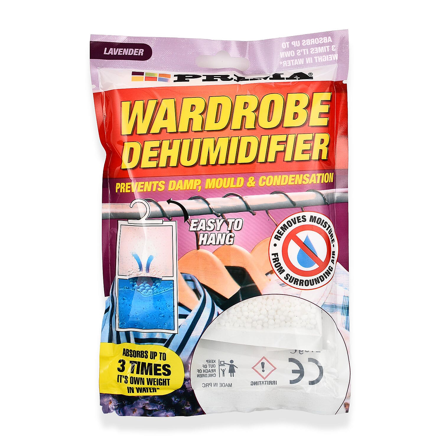 Prima: Wardrobe Dehumidifier with 3 Fragrances (Pack of 24) 8018962 1