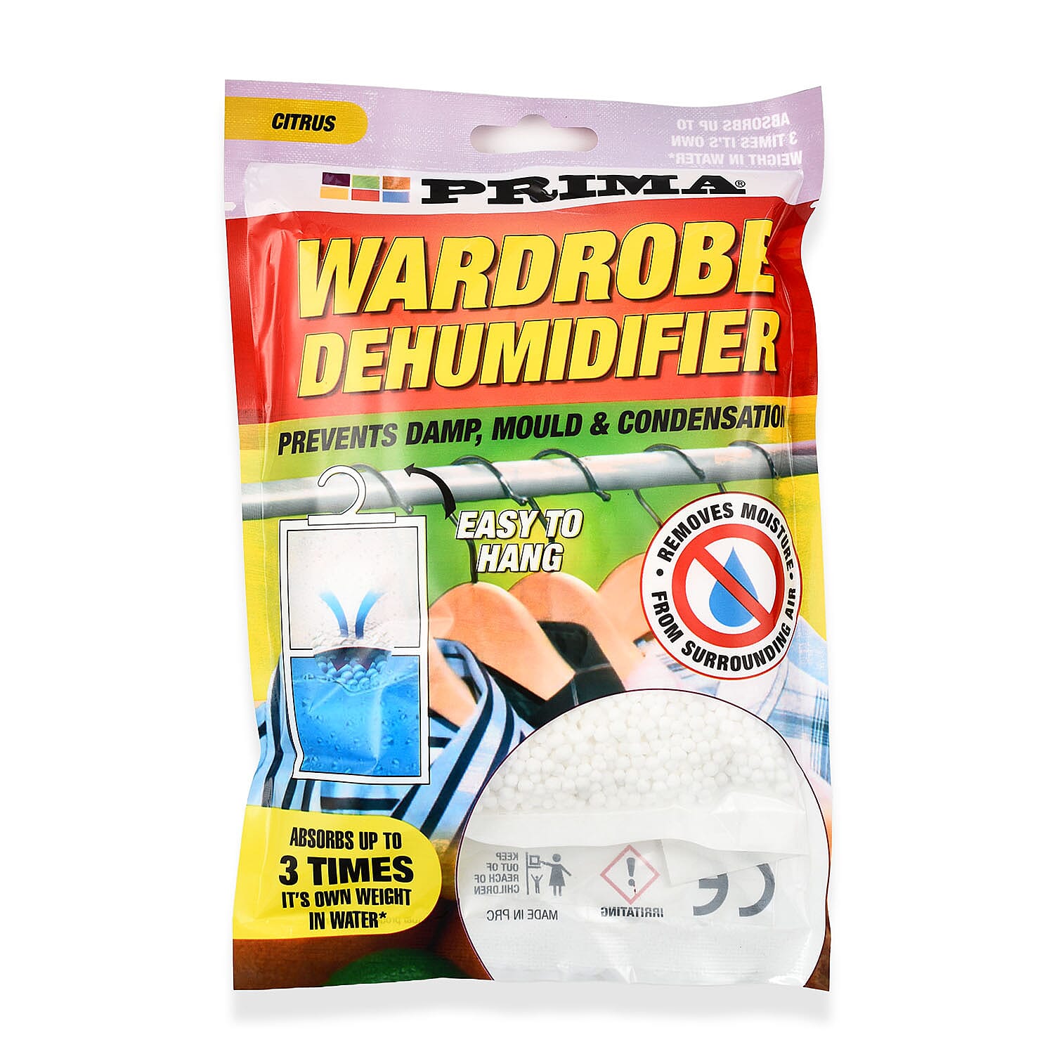 Prima: Wardrobe Dehumidifier with 3 Fragrances (Pack of 24) 8018962 3