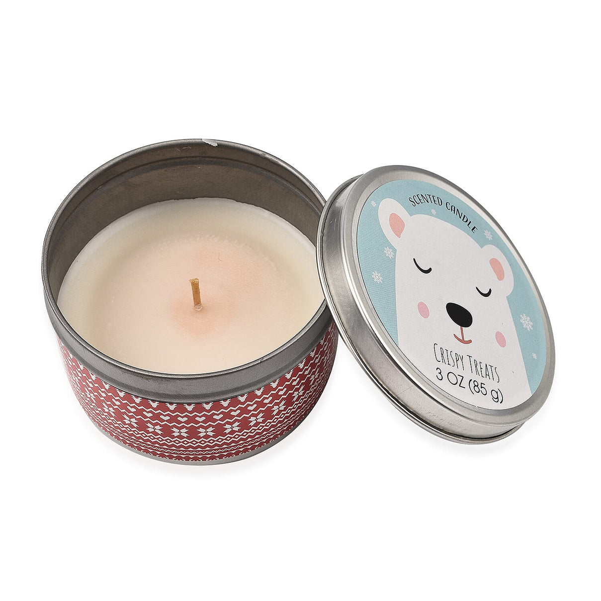 Pack of 3 Tin Candles - Critters (Crispy, Vanilla, Cooky Dough) 7641102 2