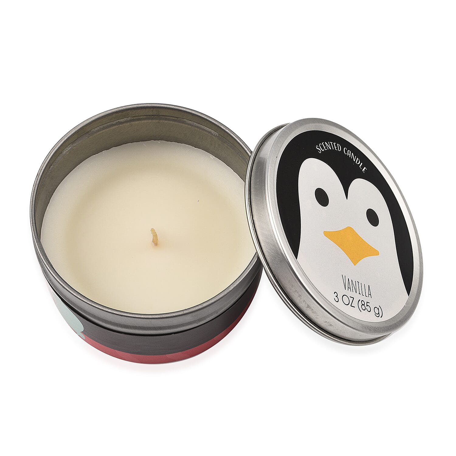 Pack of 3 Tin Candles - Critters (Crispy, Vanilla, Cooky Dough) 7641102 4