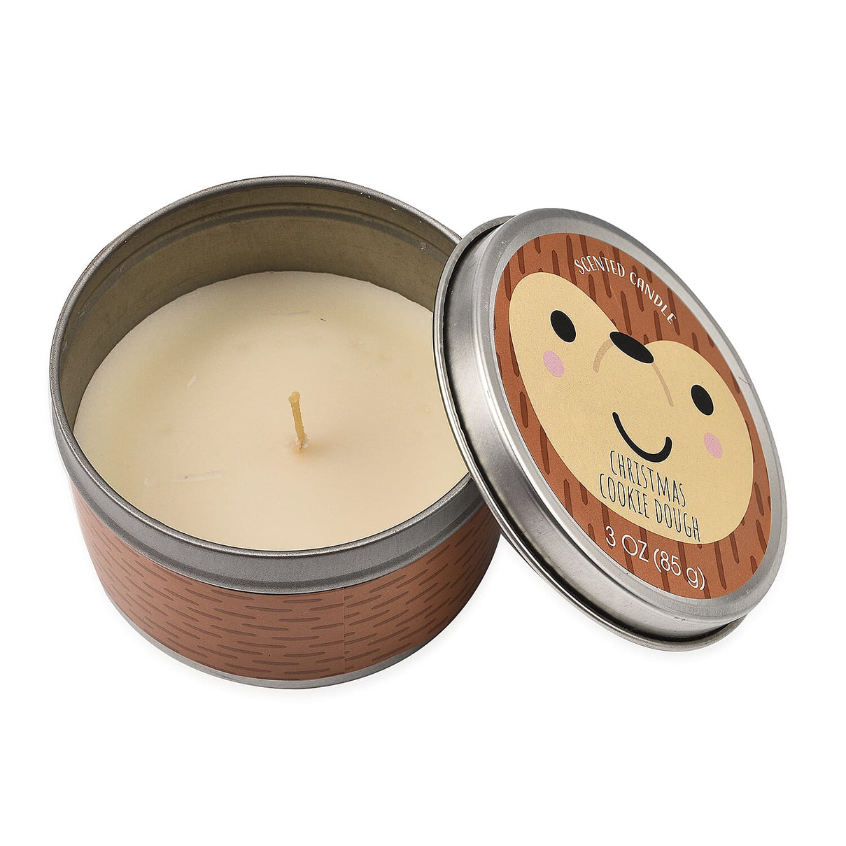 Pack of 3 Tin Candles - Critters (Crispy, Vanilla, Cooky Dough) 7641102 6