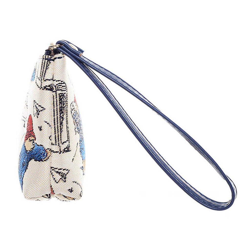 Signare Paddington Wristlet - Cream Multi