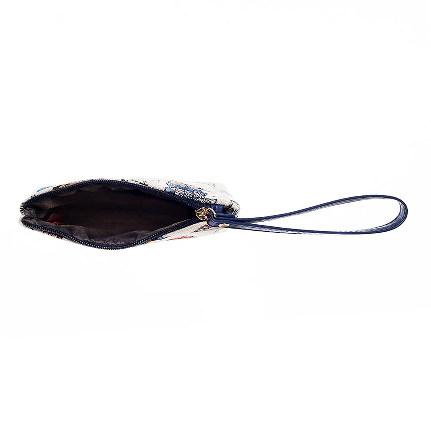 Signare Paddington Wristlet - Cream Multi 7969301 3