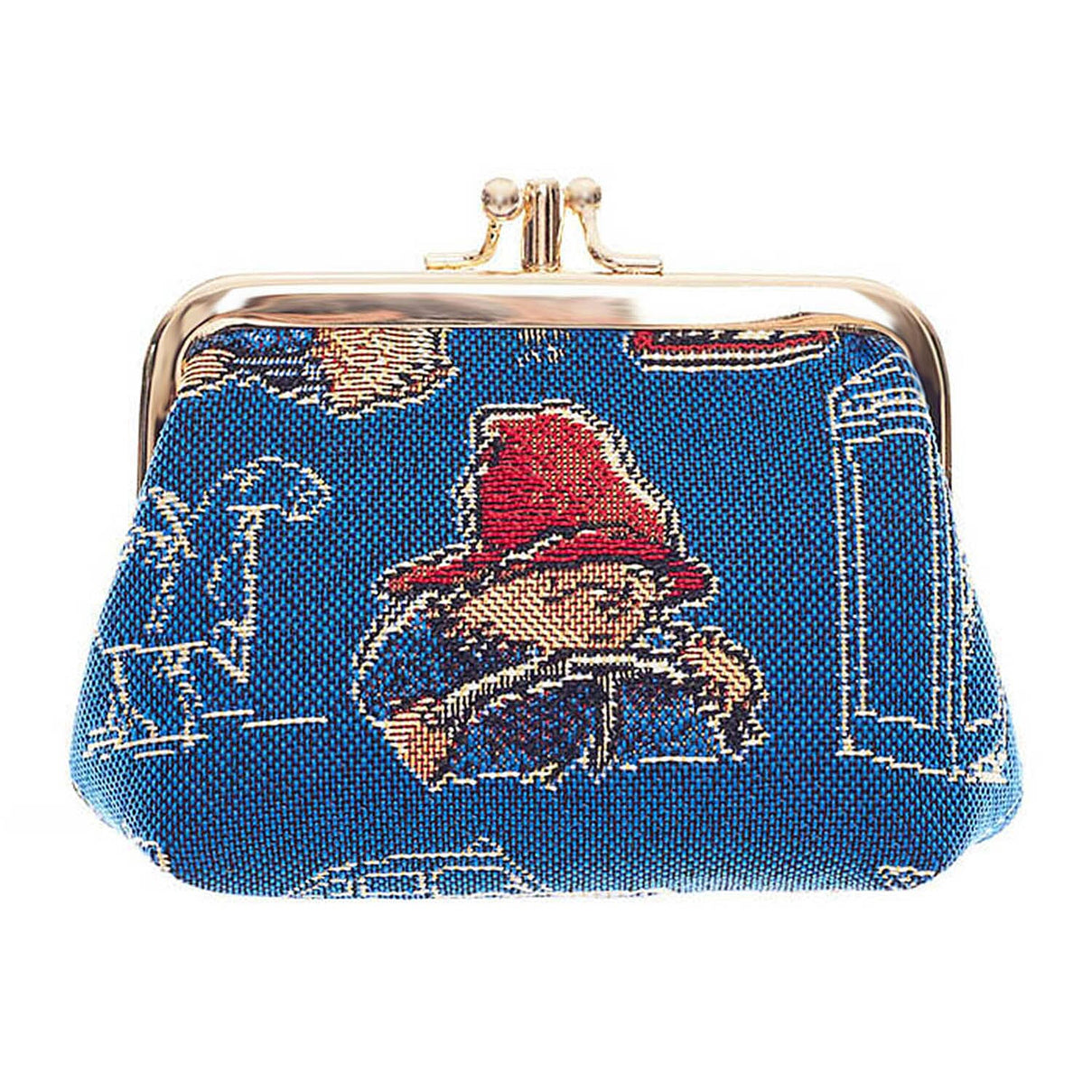 Signare Paddington Glasses Pouch &amp; Frame Purse - Blue Multi 7968251 1