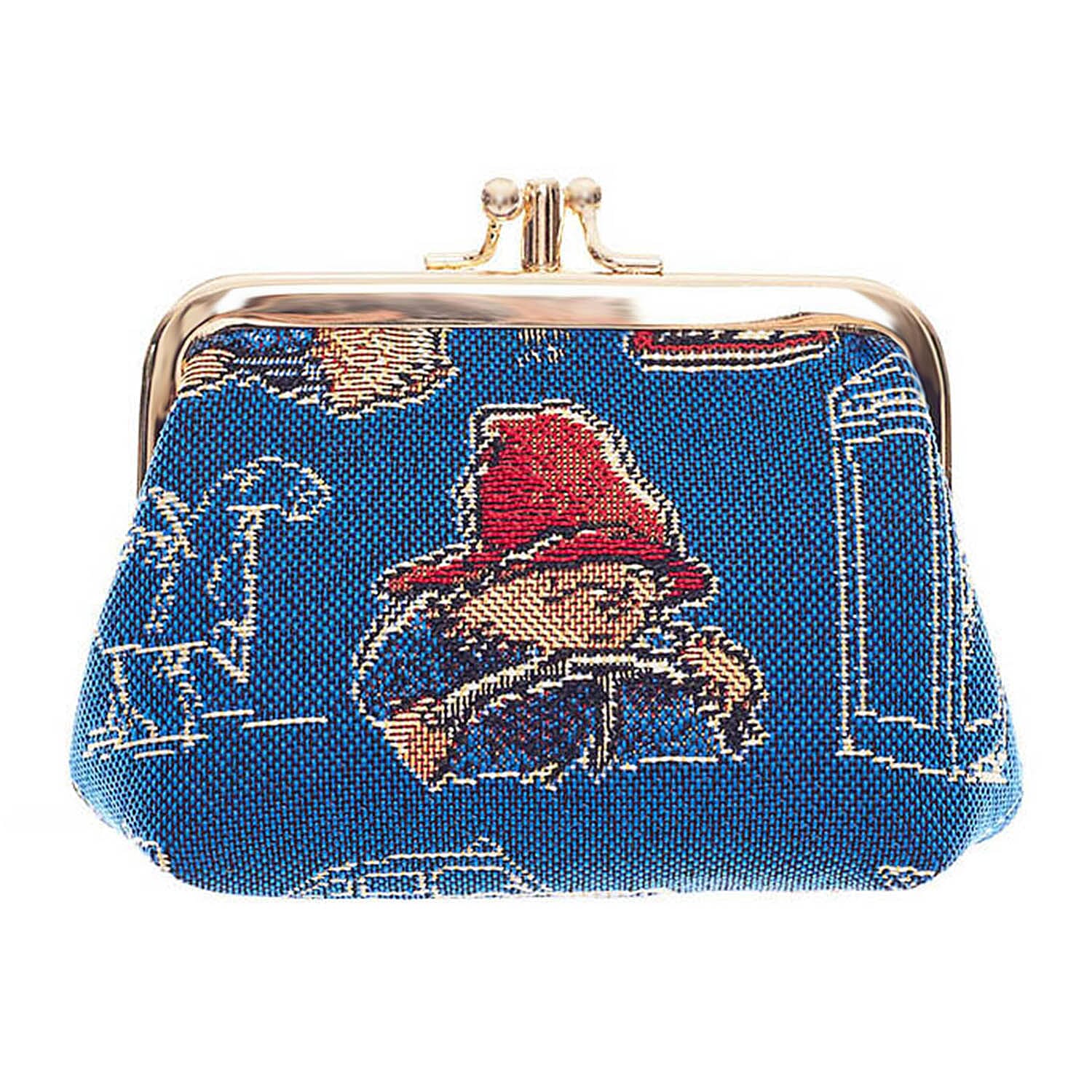 Signare Paddington Glasses Pouch &amp; Frame Purse - Blue Multi 7968251 1