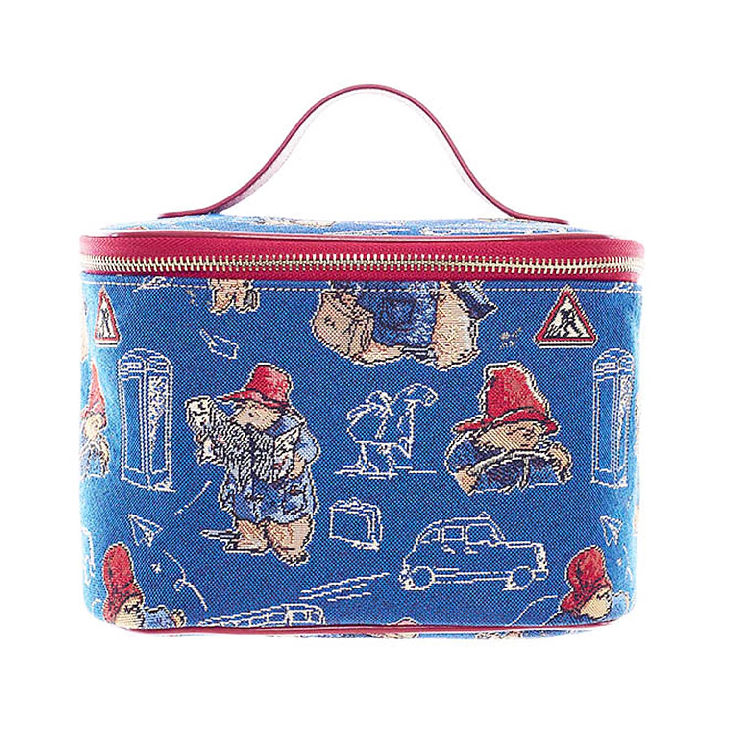 Signare Paddington Vanity Case - Blue Multi 8022972 0