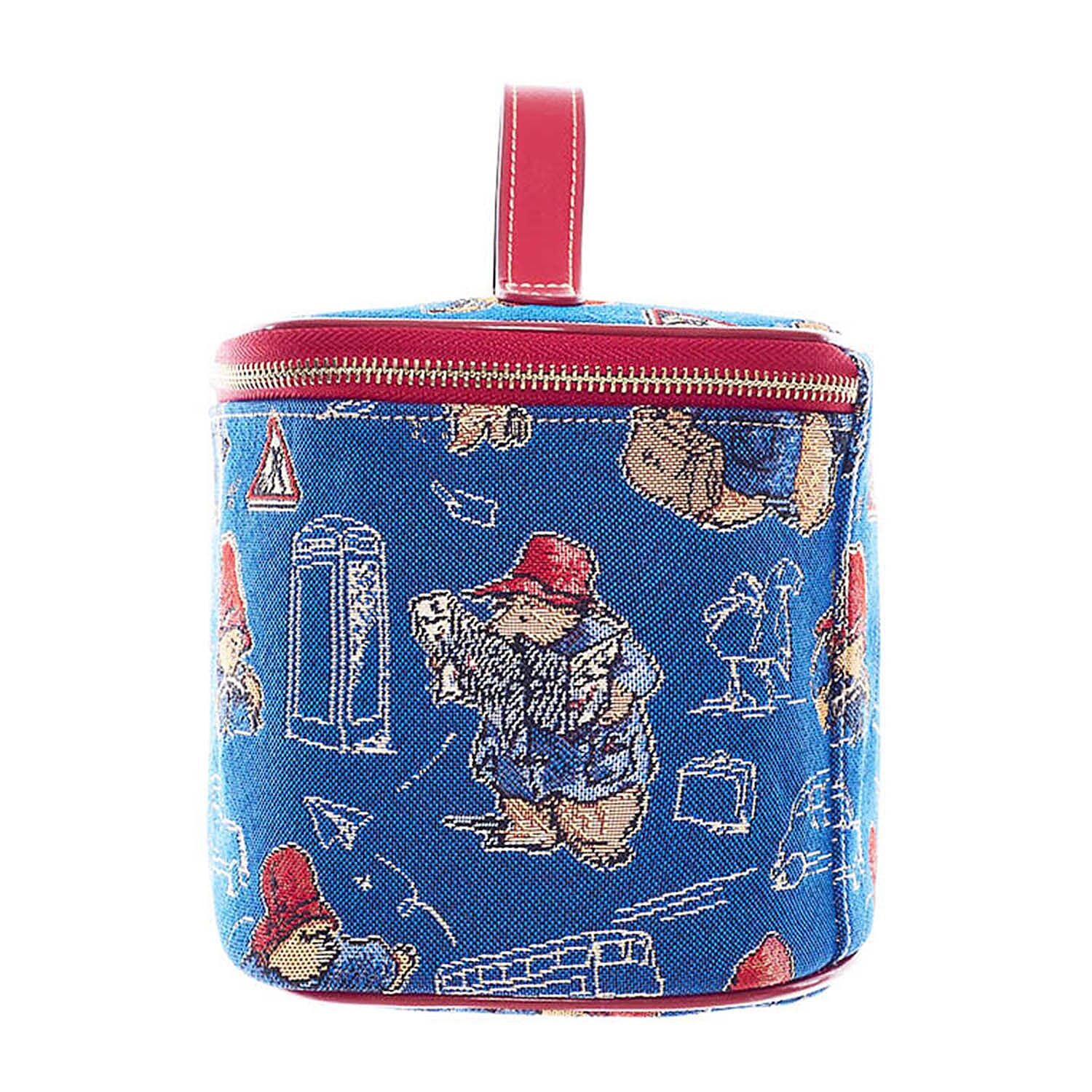 Signare Paddington Vanity Case - Blue Multi 8022972 2