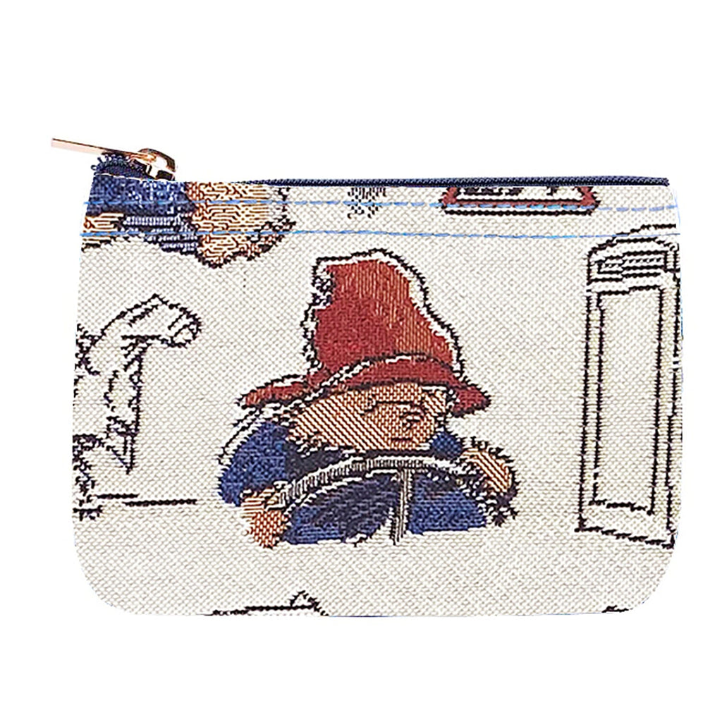 Signare Paddington Woven Sling Bag & Zip Coin Purse - Cream Multi