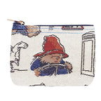 Signare Paddington Woven Sling Bag & Zip Coin Purse - Cream Multi