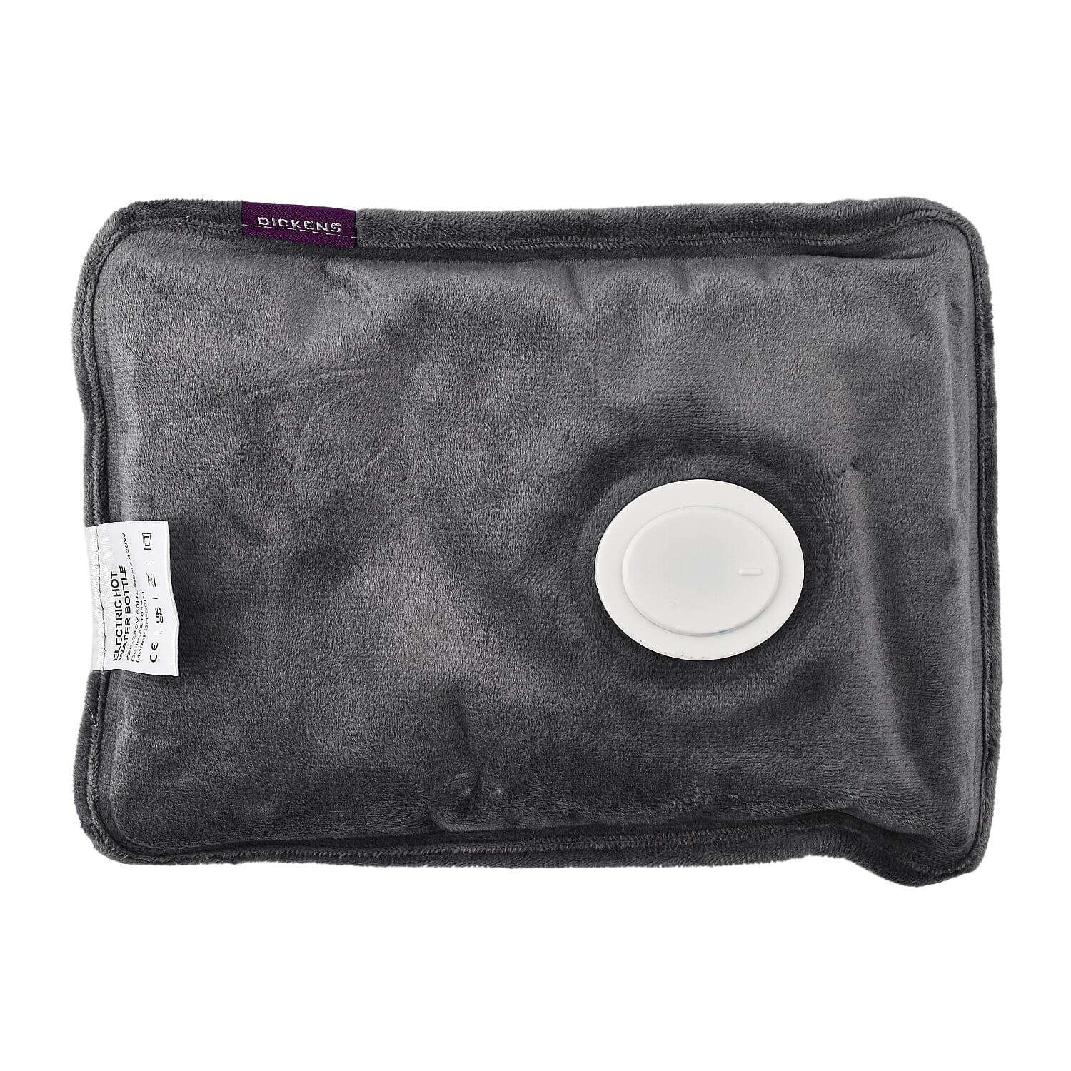 Dickens Electric Hot Water Bottle for Hot Therapy- Grey 7763822 1