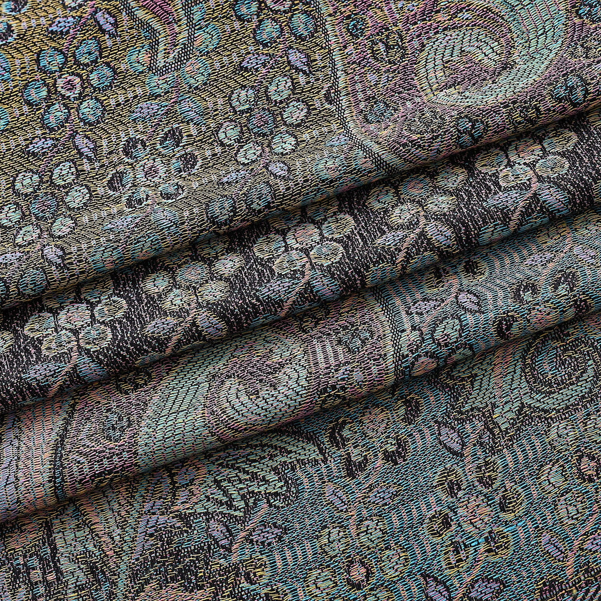 Paisley Scarf (Size - One Size) - Black - Red 8165886 8