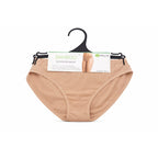 Palms Ladies Breathable, Soft Bamboo-Blend Pack Of 2 Bikini Briefs (Size M) - Mocha