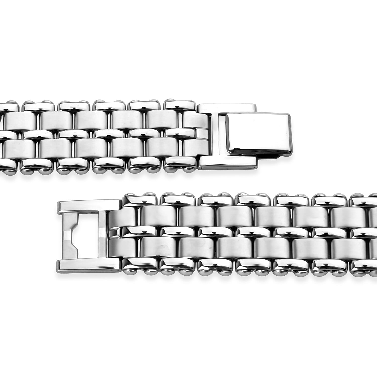 Panther Bracelet (Size 9) in Yellow &amp; White Gold Plated 8312957 3