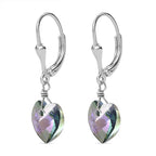 Paradise Shine Finest Crystal  Fancy Earring in Platinum Overlay Sterling Silver 5.50 ct