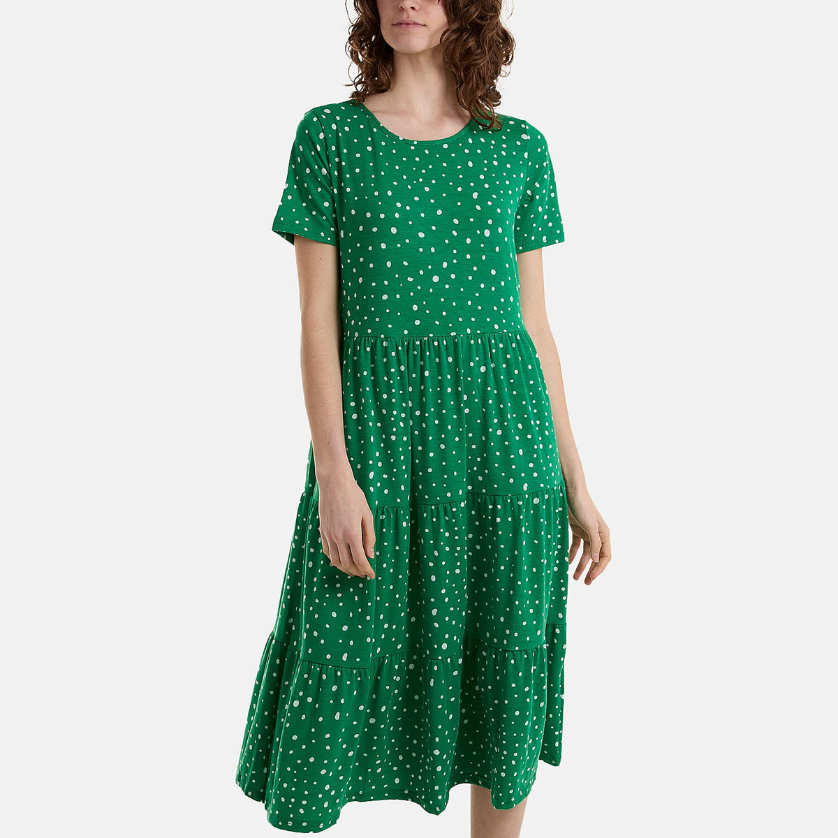 Paramour Polyester Woven Dress (Size 1x1 cm) - Jade V32553031 0
