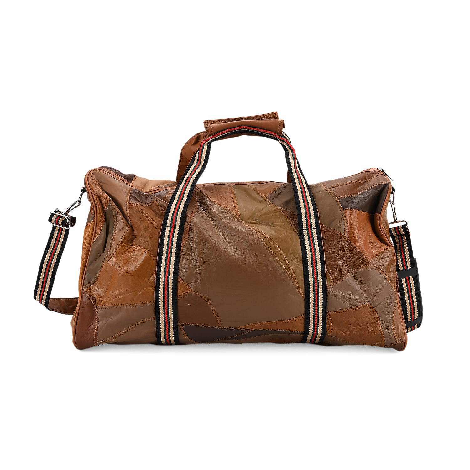 Hong Kong Closeout - 100%  Genuine Leather Travel Bag - Camel 8099201 0